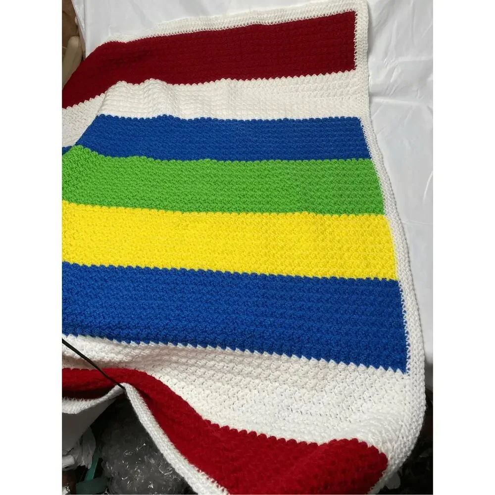 Vintage Crocheted Afghan - You Better‎ Use This!
